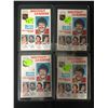 Image 1 : 1977-78 NHL SHUTOUT LEADERS HOCKEY CARD LOT