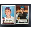 Image 1 : 1952 Topps Baseball Card Lot (Gromek/ Ginsberg)