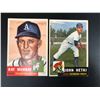 Image 1 : 1952 Topps Baseball Card Lot (Murray/ Hetki)