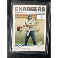 2004 Topps #375 Phillip Rivers Rookie Card