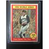 Image 1 : 1960 WORLD SERIES GAME #5 FACE SAVES THE DAY TOPPS 1961 CARD #310