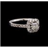 Image 1 : 1.43 ctw Diamond Ring - 14KT White Gold