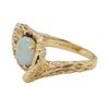 Image 2 : 2.5 ctw Opal Ring - 14KT Yellow Gold