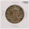 Image 1 : 1989 $1 American Silver Eagle Coin Nice Toning