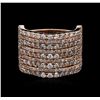 Image 1 : 2.36 ctw Diamond Ring - 14KT Rose Gold