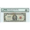 Image 1 : 1966 $ 100 Legal Tender Note PMG Extremely Fine 40