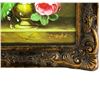 Image 2 : Antique Oil on Canvas Still Life Floral