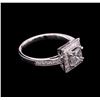 Image 2 : 1.07 ctw Diamond Ring - 14KT White Gold