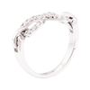 Image 4 : 0.32 ctw Diamond Ring - 14KT White Gold