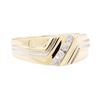 Image 1 : 0.40 ctw Diamond Ring - 14KT Yellow Gold