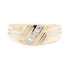 Image 2 : 0.40 ctw Diamond Ring - 14KT Yellow Gold