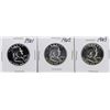 Image 1 : Lot of 1961-1963 Franklin Half Dollar Proof Coins