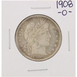 1908-O Barber Half Dollar Coin