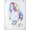 Image 1 : Led Zeppelin - Robert Plant - Original mixed media artwork by John Judkins, signed & dated 1975, fla