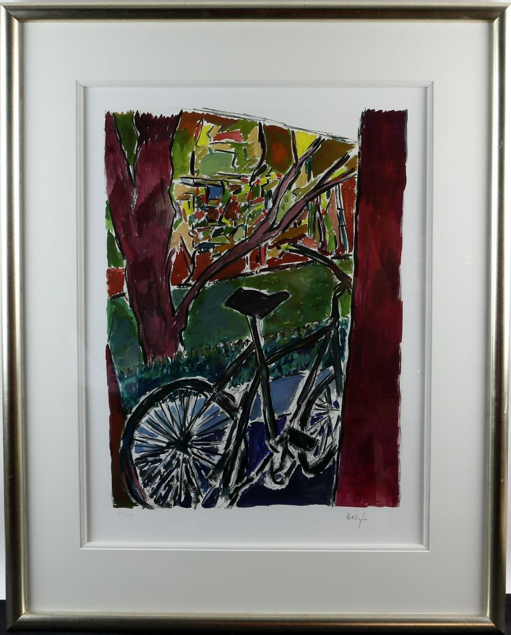 I A I A Bob Dylan American Musician 1941 A Bicyclea 12 Limited Edition Gicla C E Print
