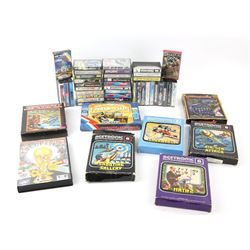 60+ boxed computer games, predominantly for the Sinclair, Acetronic, Prinztronic and Microsoft Windo