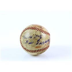 Baseball - An Arnold 'Jigger' Statz signed baseball, He is one of only eight players known to have a
