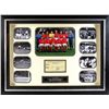 Image 1 : Football - 1966 World Cup Champions signed display, signed by 10 members including Gordon Banks, Geo