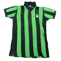 Football - Coventry City Football Club - An original Umbro match worn away shirt with number 3 on re