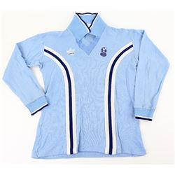 Football - Coventry City Football Club - An original Admiral match worn long sleeve home shirt with 