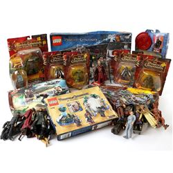 Collection of Pirates of the Caribbean, Indiana Jones, X-Men and Dr Who related Lego and figures, so