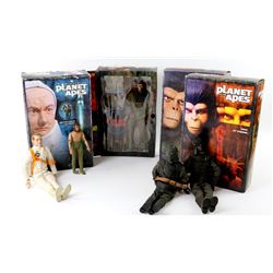 Planet of the Apes - Four boxed Sideshow Collectables 12 figures to include Zira, Mutant Leader, Cae