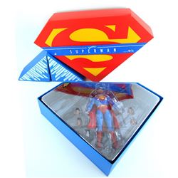 Superman The Movie - Hot Toys 12 inch figure of Christopher Reeve, boxed..