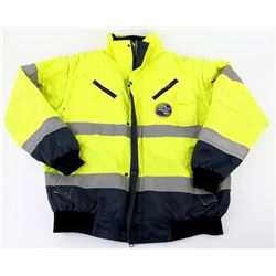 Movie Cast & Crew - The Movie Lot High Vis Security Jacket (Size XL) & a North Face outer shell jack