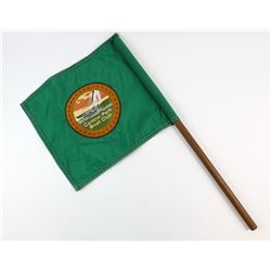 Stuart Little (1999) - 'Central Park Boat Club' flag from the movie, with certificate of authenticit