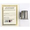 Image 3 : Red Riding Hood (2011) - Pewter tankard from the movie starring Amanda Seyfried, with certificate of