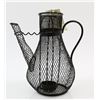 Image 1 : Harry Potter and the Chamber of Secrets (2002) - Wire mesh coffee pot from the Weasley House, with c