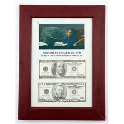 3000 Miles to Graceland (2001) - Screen used robbery currency proceeds from the movie starring Kurt 