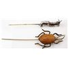 Image 1 : Terra Nova (American sci-fi drama series, 2011) - Two production used campfire bug props..