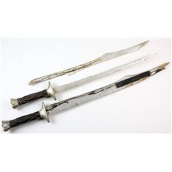 Bloodrayne (2005) - Two swords and a sword blade from the fantasy action horror film set in 18th-cen