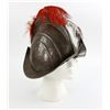 Image 2 : Captain Blood (1935) Metal helmet with cloth interior, with later modifications, numbered in black m