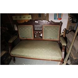 Antique Parlor Settee