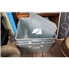 Image 2 : Brass Planter & 2 Galvanized Containers