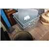 Image 3 : Brass Planter & 2 Galvanized Containers