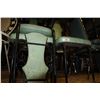 Image 1 : 3 Mid Century Kitchen Chairs