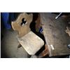 Image 1 : Rustic Solid Wood Table & 2 Chairs
