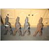 Image 1 : Cast Iron Reproduction Asian Soldiers