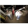 Image 2 : 2 Chrome Fire Extinguishers "Flag"