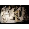 Image 2 : Tray Lot- Porcealin Light Fixtures