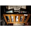 Lot Of Pictures & Oak Newspaper Stand