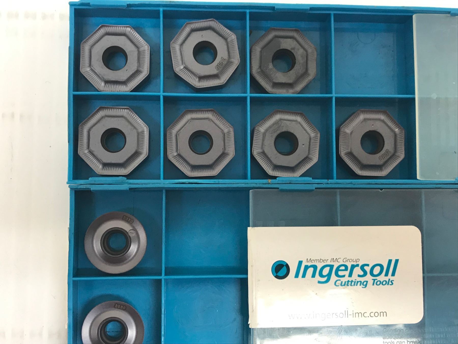 (30) MISC INGERSOLL CARBIDE INSERTS *SEE PICS FOR PART