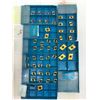 Image 1 : (50) MISC INGERSOLL CARBIDE INSERTS *SEE PICS FOR PART #*