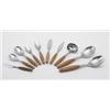 Image 1 : Jens H. Quistgaard “Fjord” flatware set, 56 pieces