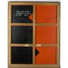 Image 2 : Leon Polk Smith “Red Collage on Blue”