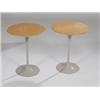 Image 1 : Eero Saarinen Pair of “Pedestal Group” tables (model no. 160F)