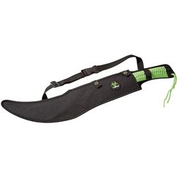 NEW Z-HUNTER MACHETE SLASHER SWORD (GREEN HANDLE)
